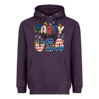 Plum party in the usa Heavyweight Hoodie - MaliasSmallBusiness