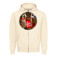 Sandshell Christmas hot chocolate and chocolate Zipper Hoodie - AdoDesignShop