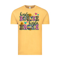 Vintage Mustard kinda boujee kinda broke Vintage Tee - Zillion Design Studio