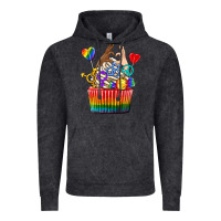 Vintage Arctic pride rainbow cupcake Vintage Hoodie - texasbilliewilder