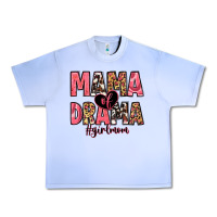 Grape Ice mama of drama girl mom Urban Heavy Tee - Zillion Design Studio