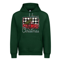 Forest Green Merry Christmas Truck Urban Hoodie - Bettercallsaul