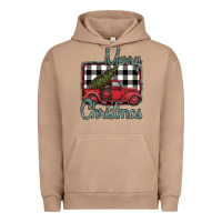 Pigment Burro Merry Christmas Truck Urban Hoodie - Bettercallsaul