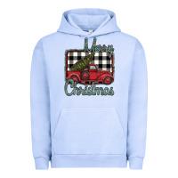 Merry Christmas Truck Urban Hoodie | Teevron