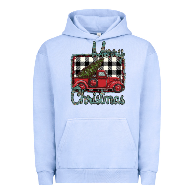 Merry Christmas Truck Urban Hoodie by Bettercallsaul | Teevron
