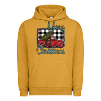 Pigment Peanut Butter Merry Christmas Truck Urban Hoodie - Bettercallsaul