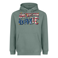 Sage American babe Heavyweight Hoodie - MaliasSmallBusiness