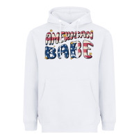 White American babe Heavyweight Hoodie - MaliasSmallBusiness