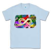 Dusty Blue infinity symbol autism Classic Tee - JahusDesignShop