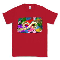 Red infinity symbol autism Classic Tee - JahusDesignShop