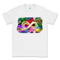 White infinity symbol autism Classic Tee - JahusDesignShop