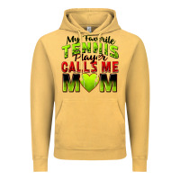 Vintage Mustard my favorite tennis player calls me mom Vintage Hoodie - Zillion Design Studio