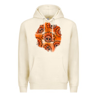 Tofu Thanksgiving Turkey With Tartan Patch Premium Hoodie - BundleAndBundleShop