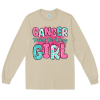Mushroom cancer picked the wrong girl Long Sleeve Tee - JahusDesignShop
