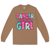 Toasted Coconut cancer picked the wrong girl Long Sleeve Tee - JahusDesignShop