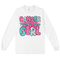 White cancer picked the wrong girl Long Sleeve Tee - JahusDesignShop