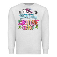 Oatmeal Heather birthday cruise crew Premium Sweatshirt - MaliasSmallBusiness