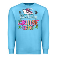Ocean Blue birthday cruise crew Premium Sweatshirt - MaliasSmallBusiness