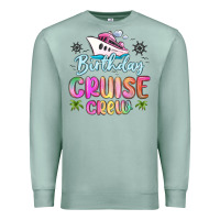 Seafoam birthday cruise crew Premium Sweatshirt - MaliasSmallBusiness