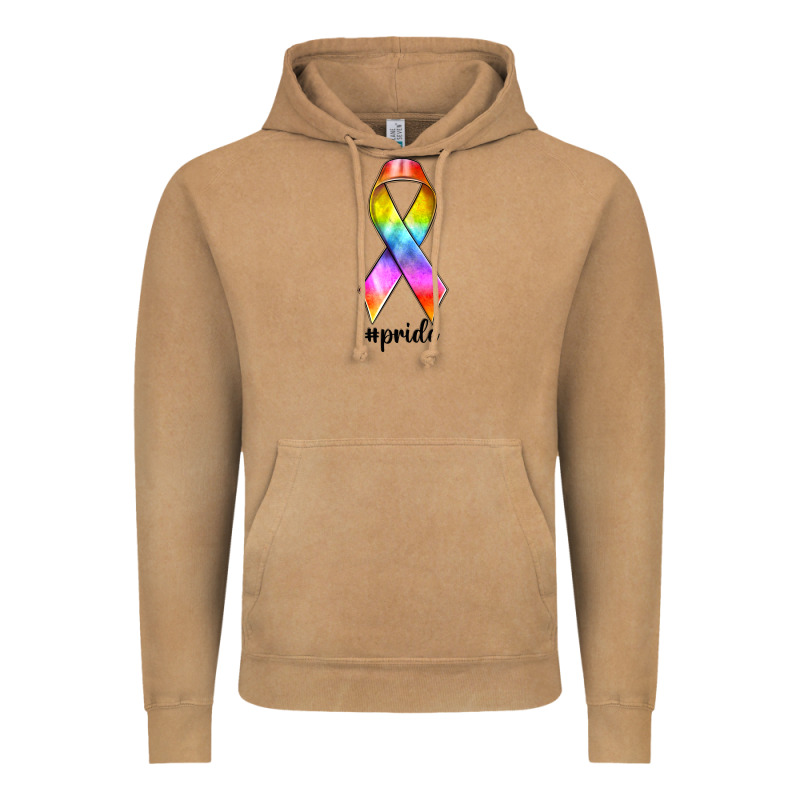 Pride Ribbon Vintage Hoodie by texasbilliewilder | Teevron