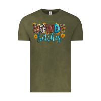 Vintage Olive howdy bitches Vintage Tee - Zillion Design Studio