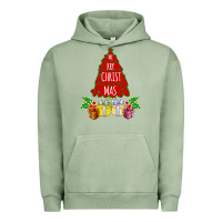 Pigment Oil Green Red Merry Christmas 2020 Urban Hoodie - Bettercallsaul