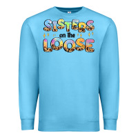 Ocean Blue sisters on the loose Premium Sweatshirt - MaliasSmallBusiness