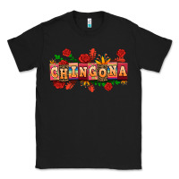 Black chingona Classic Tee - AdoDesignShop