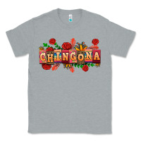 Heather Grey chingona Classic Tee - AdoDesignShop