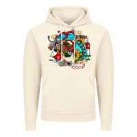 Vintage Artic Christmas sunflower gemstone nurse Vintage Hoodie - JahusDesignShop