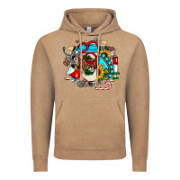 Vintage Coffee Christmas sunflower gemstone nurse Vintage Hoodie - JahusDesignShop