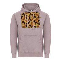 Bunny Pattern Vintage Hoodie | Teevron