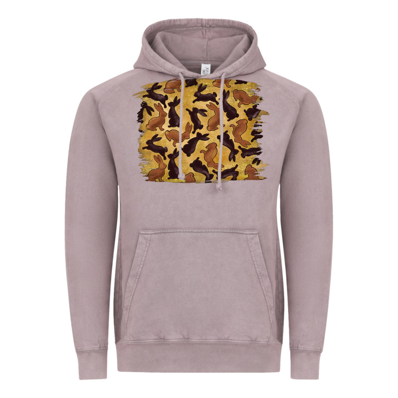 Bunny Pattern Vintage Hoodie by RanaPortraitStore | Teevron