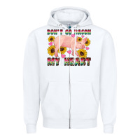 White western don't go bacon my heart pig Zipper Hoodie - Artiststas