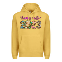 Antique Gold Happy Easter 2023 Premium Hoodie - BundleAndBundleShop