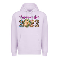 Lilac Happy Easter 2023 Premium Hoodie - BundleAndBundleShop