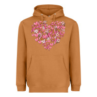 Meerkat breast cancer awareness heart Heavyweight Hoodie - MaliasSmallBusiness
