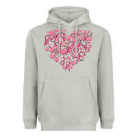 Moon Dust breast cancer awareness heart Heavyweight Hoodie - MaliasSmallBusiness