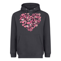 Smoke breast cancer awareness heart Heavyweight Hoodie - MaliasSmallBusiness