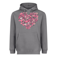 Storm breast cancer awareness heart Heavyweight Hoodie - MaliasSmallBusiness