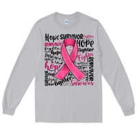 Moon Dust breast cancer ribbon Long Sleeve Tee - JahusDesignShop