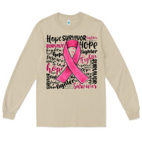Mushroom breast cancer ribbon Long Sleeve Tee - JahusDesignShop