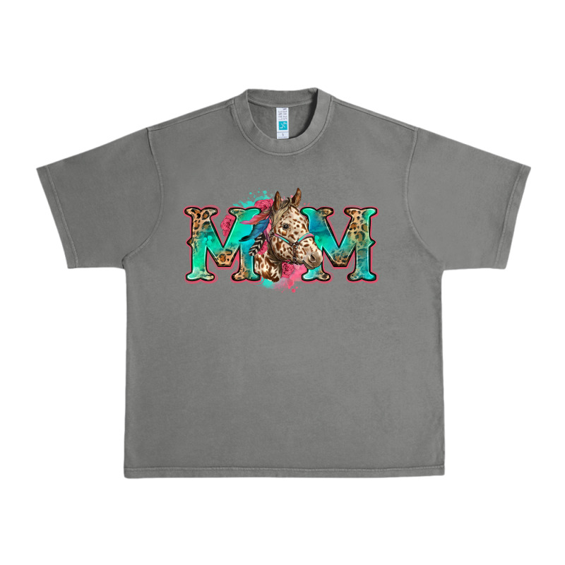 Mom Horse Urban Heavy Tee by Zillion Design Studio | Teevron
