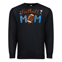 Black football mom Premium Sweatshirt - MaliasSmallBusiness