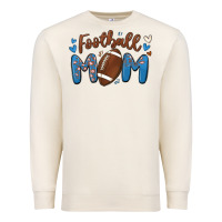 Sandshell football mom Premium Sweatshirt - MaliasSmallBusiness