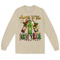 Mushroom cheers to the new year with beers Long Sleeve Tee - AdoDesignShop