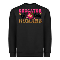 Black educator of tiny humans Heavyweight Sweatshirt - texasbilliewilder