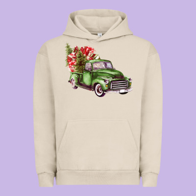 Green Truck Urban Hoodie Designed By Bettercallsaul