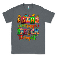 Charcoal Heather nacho average speech therapist Classic Tee - AdoDesignShop