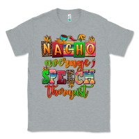 Heather Grey nacho average speech therapist Classic Tee - AdoDesignShop